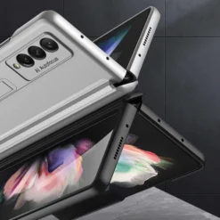 Für Samsung Galaxy Z Fold3 5G Magnetische Vollschutz Kunststoff Hart Cover Handy Tasche Hülle Etuis Grün -Elektronikpunkt aae6032afc5d60f1049849be5c4cdfaf