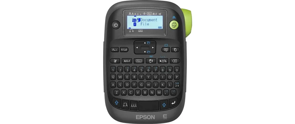 Epson® Epson LabelWorks LW-K400 - QWERTZ - Wärmeübertragung - 180 X 180 DPI - 6 Mm/sek - AA - Schwarz - Grü Epson 3 Epson® Epson LabelWorks LW-K400 - QWERTZ - Wärmeübertragung - 180 X 180 DPI - 6 Mm/sek - AA - Schwarz - Grü Epson