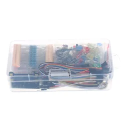 830 Breadboard Set Elektronik Komponenten Starter DIY Kit Mit Kunststoffbox Kompatibel Mit Arduino UNO R3 Komponentenpaket -Elektronikpunkt acf7e5984e34b30d3f09f93516449724
