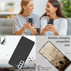 NALIA Extrem Dünnes Hardcase Kompatibel Mit Samsung Galaxy S22 Hülle, 0,3mm Schlank Ultra-Dünn Matt Anti-Fingerabdruck Kratzfest Leicht, Ultra-Slim Cover Schutzhülle Case, Farbe:Schwarz 14 NALIA Extrem Dünnes Hardcase Kompatibel Mit Samsung Galaxy S22 Hülle, 0,3mm Schlank Ultra-Dünn Matt Anti-Fingerabdruck Kratzfest Leicht, Ultra-Slim Cover Schutzhülle Case, Farbe:Schwarz -Elektronikpunkt adae695b8282d2d202f8e6b6c011da12