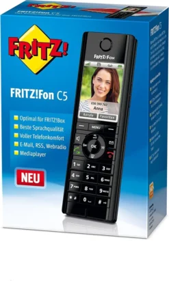 Avm FRITZ!Fon C5 INTERNATIONAL - Plug-Type F (EU) -Elektronikpunkt aef39db0f3e58604bb0cac8c1501ceb9