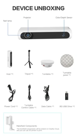 Creality Aktualisiert CR-Scan01 3D-Scanner 3D-Modellierungsscanner 32 Creality Aktualisiert CR-Scan01 3D-Scanner 3D-Modellierungsscanner -Elektronikpunkt b03755c664560d8a2f3d1443cb5e55de