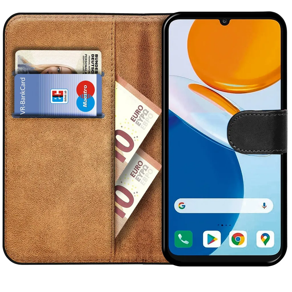 Book Case Für Honor X8 Hülle Flip Cover Handy Tasche Schutz Hülle Etui 4 Book Case Für Honor X8 Hülle Flip Cover Handy Tasche Schutz Hülle Etui – Bild 2