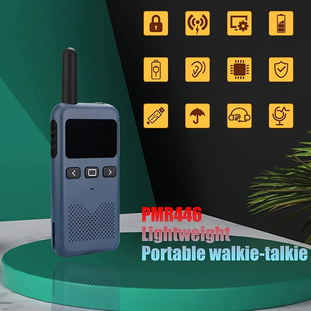 Retevis RB619 Funkgeräte Wiederaufladbar, PMR446 Lizenzfreies Walkie Talkie 16CH, VOX, Bildschirmanzeige, Ultraschlanke Professionelle Funkgerät Für Zu Hause, Skifahren (Marineblau, 3 Stück) 9 Retevis RB619 Funkgeräte Wiederaufladbar, PMR446 Lizenzfreies Walkie Talkie 16CH, VOX, Bildschirmanzeige, Ultraschlanke Professionelle Funkgerät Für Zu Hause, Skifahren (Marineblau, 3 Stück) – Bild 7