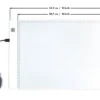Leuchtpad | Crafts&Co Leuchttisch A4 | Weiß | Dimmbarer Leuchtplatte | Lightpad Für Zeichnen, Malen, Diamond Painting, Hobby, Handwerk | LED Leuchttisch Mit USB Kabel | Lichtpad -Elektronikpunkt b31b804cc7a22d771bbf0203c86290a5