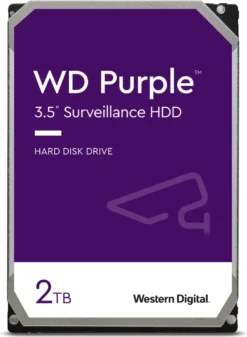 WD Purple™-Festplatte Für Überwachungssysteme 2 TB, 3.5 Zoll, SATA 6 Gbit/s