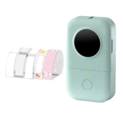 AIMO D30 Etikettendrucker Maschine Mini-Taschen-Thermoetikettendrucker All-in-One BT Connect Klebeetikett DIY Datumsjournal Studienaufkleber Etikettiermaschine Kompatibel Mit IOS Android Fuer Einzelhandelsgeschaefte Zu Hause Und Im Buero