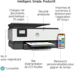 HP Officejet Pro 8014e Inkjet-All-in-One-Drucker - Ideal Für Profis - 6 Monate Instant Ink In HP + * Enthalten -Elektronikpunkt b4db37b4cf7f794bc1683924694d2ef5