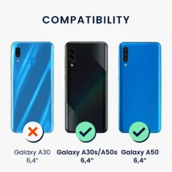 Kwmobile Case Kompatibel Mit Samsung Galaxy A50 - Hülle Mit Kordel Zum Umhängen - Silikon Handy Schutzhülle Schwarz -Elektronikpunkt b5346a13ffcdc92ced1a5a4ae655c6ed