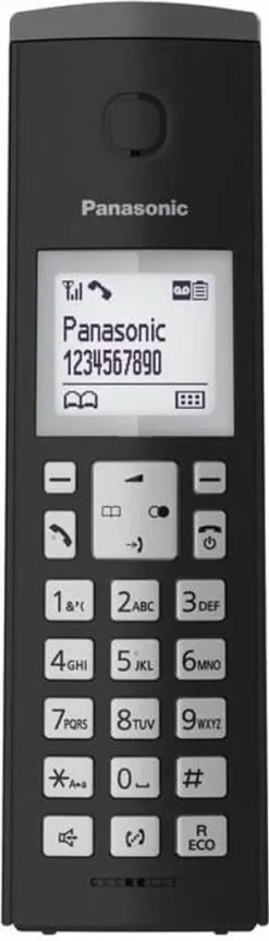 Panasonic KX-TGK220 DECT-Telefon Schwarz Anrufer-Identifikation - Plug-Type C (EU) -Elektronikpunkt b75dddc74a48bc0b2a5f39fe16370e71