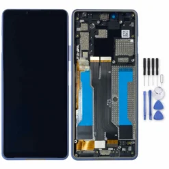 Sony Xperia 10 III Display Full LCD Mit Rahmen Einheit Touch Reparatur Blau