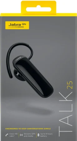 JABRA Talk 25 Bluetooth Headset - Black 15 JABRA Talk 25 Bluetooth Headset - Black -Elektronikpunkt b8917d844fe89c544f1826bff55018fb