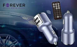 Forever TR-340 Bluetooth FM Transmitter Auto Radio Adapter Radio, Freisprecheinrichtung, 2 USB-Ports, Ladegerät Unterstützt -Elektronikpunkt b8a03e0025c028045f18336624554bc1