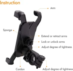 Roar Handyhalterung Fahrrad Für Motorola Moto G8 Power -Elektronikpunkt b8a0d2202b645140905ea1c0f0069d15