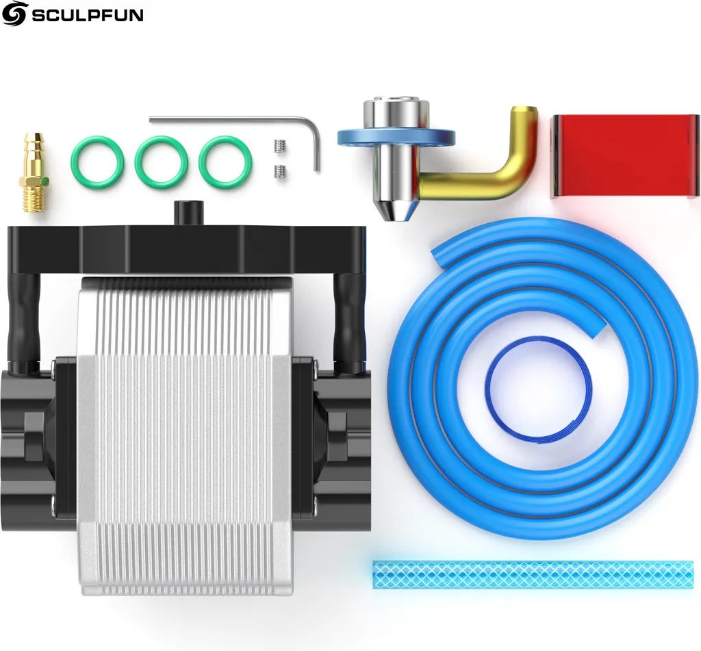 SCULPFUN Air Assist Nozzle Kit (mit 220V, 30L/Min Luftunterstützung), Für S9 90W SCULPFUN Graviermaschinen,5W Optischer Leistung Gravier Maschine(EU Plug) 15 SCULPFUN Air Assist Nozzle Kit (mit 220V, 30L/Min Luftunterstützung), Für S9 90W SCULPFUN Graviermaschinen,5W Optischer Leistung Gravier Maschine(EU Plug) – Bild 13