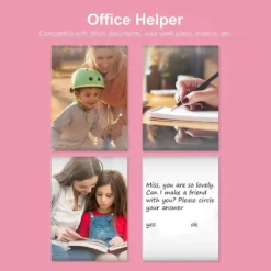 Welikera Mini-Taschenaufkleber-Drucker, Bluetooth Wireless Portable WLAN-Drucker Fotodrucker, Thermodrucker Für Etikett Drucker Kompatibel Mit 10 Druckpapier, Blau -Elektronikpunkt bac7eff8791bcdbdb5f3f2254933c86a