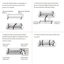 HPRT MT800 A4 Tragbarer Thermotransferdrucker Drucker Kabellos Und USB-Anschluss Mit Mobilem Computer Für Büro, Schule, Auto, Reisedrucker Mit 1 Farbbandrolle, Kompatibel Mit Windows-System, Tintenloser Druck, PDF-Datei, Webseite, Vertragsbild 23 HPRT MT800 A4 Tragbarer Thermotransferdrucker Drucker Kabellos Und USB-Anschluss Mit Mobilem Computer Für Büro, Schule, Auto, Reisedrucker Mit 1 Farbbandrolle, Kompatibel Mit Windows-System, Tintenloser Druck, PDF-Datei, Webseite, Vertragsbild -Elektronikpunkt badb067ea67dadc53843637894d9b9f7