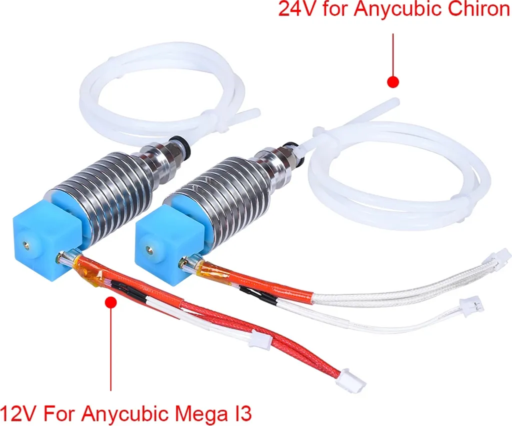 BIQU 3D-Drucker 12V I3 Mega Hotend V5 J-Kopf Hotend Bowden Extrude Kit Mit 0,4 Mm Duesenheizdraht Kompatibel Mit Anycubic Mega Series 3D-Drucker ChironS 6 BIQU 3D-Drucker 12V I3 Mega Hotend V5 J-Kopf Hotend Bowden Extrude Kit Mit 0,4 Mm Duesenheizdraht Kompatibel Mit Anycubic Mega Series 3D-Drucker ChironS – Bild 4