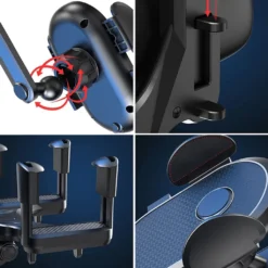 Multifunktionaler Handyhalterung Auto, 360 Grad Drehbare Handyhalterung, Universal Handy Halter Für IPhone Huawei Galaxy -Elektronikpunkt bd0ef258a0ee25a96edf6ce200440542