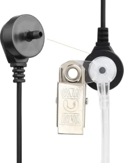 Retevis EAM101 Funkgeräte Headset, Kompatibel Mit Walkie Talkie RT45, Motorola TLKR T92 H2O, T82 Extreme T62 T80 Extreme, Walkie Talkie Headset, 1 Pin 2.5mm Security Kopfhörer Ohrhörer (1 Stück) -Elektronikpunkt bd8ac68845204aa900eddba2d86aaa7b