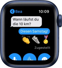 Apple Watch Series 6 GPS 40mm Aluminium Blue Sportarmband Dunkelmarine 28 Apple Watch Series 6 GPS 40mm Aluminium Blue Sportarmband Dunkelmarine -Elektronikpunkt bdc7e56a80dde447cfef7d512c81e948