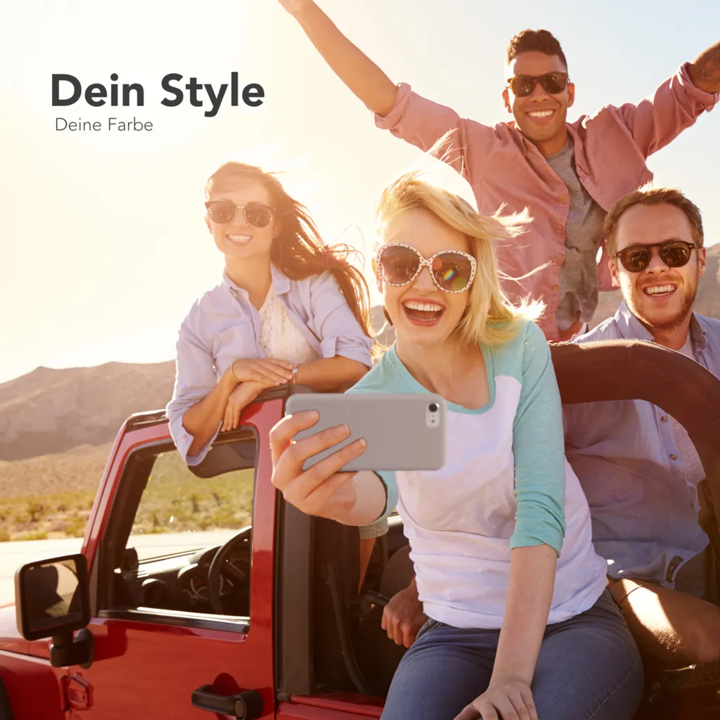 EAZY CASE Silikon Hülle Kompatibel Mit Apple IPhone SE (2022/2020) / IPhone 8 / 7, Slimcover Mit Kameraschutz, Silikonhülle, Schutzhülle, Bumper, Handy Case, Hülle, Silicon Case, Rosa Braun 3 EAZY CASE Silikon Hülle Kompatibel Mit Apple IPhone SE (2022/2020) / IPhone 8 / 7, Slimcover Mit Kameraschutz, Silikonhülle, Schutzhülle, Bumper, Handy Case, Hülle, Silicon Case, Rosa Braun – Bild 2