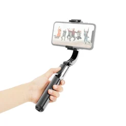 3 In 1 Telefon Gimbal Stabilizer Selfie Stick Stativ 86 Cm 5-teilig Mit Fernausloeser Telefonklemme Smart Drehbar Kompatibel Mit Ios HUAWEI Smartphones -Elektronikpunkt be899f077551a332ad6c5e34dfa594a5