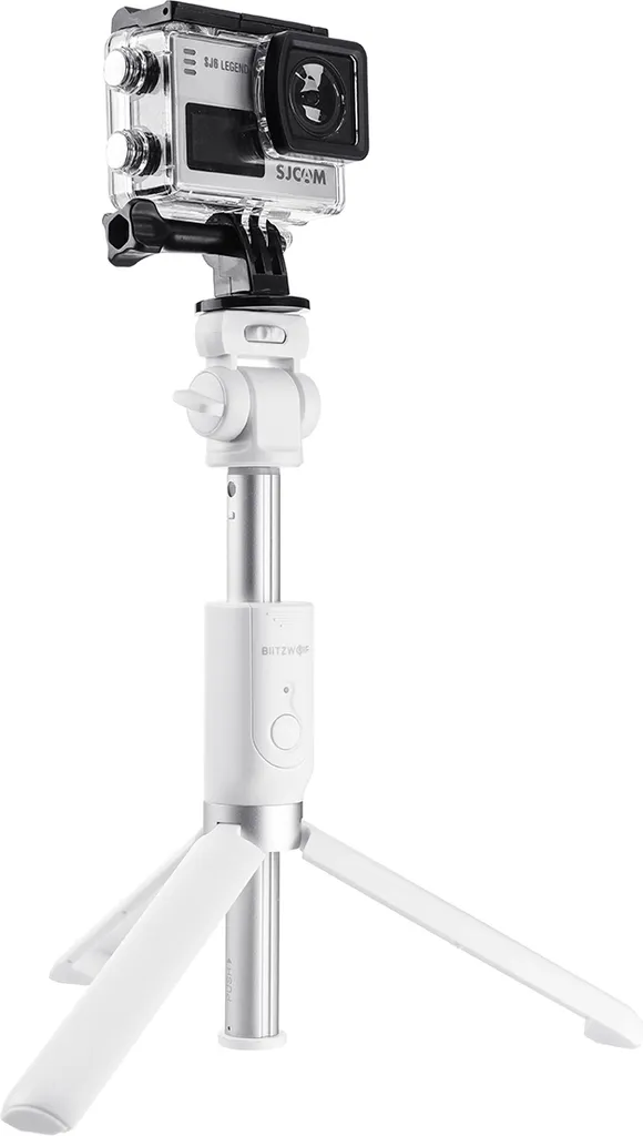 BlitzWolf Bluetooth Selfie Stick Stativ, 3 In 1 Erweiterbar Monopod Wireless Selfie-Stange Stab 360° Rotation Mit Bluetooth-Fernauslöse Für Android Samsung Galaxy 3.5-6 Zoll Smartphones 7 BlitzWolf Bluetooth Selfie Stick Stativ, 3 In 1 Erweiterbar Monopod Wireless Selfie-Stange Stab 360° Rotation Mit Bluetooth-Fernauslöse Für Android Samsung Galaxy 3.5-6 Zoll Smartphones – Bild 5