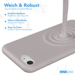 EAZY CASE Silikon Hülle Kompatibel Mit Apple IPhone SE (2022/2020) / IPhone 8 / 7, Slimcover Mit Kameraschutz, Silikonhülle, Schutzhülle, Bumper, Handy Case, Hülle, Silicon Case, Rosa Braun 11 EAZY CASE Silikon Hülle Kompatibel Mit Apple IPhone SE (2022/2020) / IPhone 8 / 7, Slimcover Mit Kameraschutz, Silikonhülle, Schutzhülle, Bumper, Handy Case, Hülle, Silicon Case, Rosa Braun -Elektronikpunkt c00e0e9fb85c00d2f68549b633bcf63a