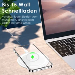 Qi Induktions Schnellladestation 15W Samsung Galaxy Z Flip / Fold Wireless Laden, Smartphone:Samsung Galaxy Z Flip 4 -Elektronikpunkt c0c391f034cad1b1420065f0018250a3