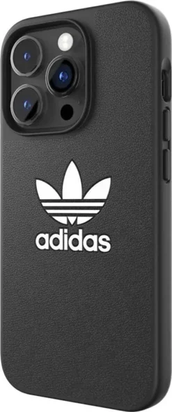 Schutzhülle Adidas Original Moulded Case Basic PolyurethanFW22 Für IPhone 14 Pro, Schwarz -Elektronikpunkt c2b11a6815d9c475ab87d3a5750e3f1d