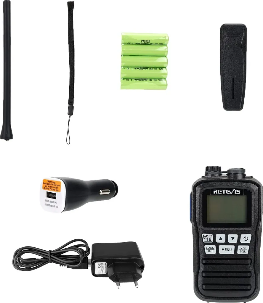 Retevis RM01 Marine Walkie Talkie, IP67 Wasserdichtes Handfunkgerät, Vibration, Schwebend 88 Kanäle Handfunkgerät Zum KajakfahrenAngeln Bootfahren (Schwarz, 1 Stück) 9 Retevis RM01 Marine Walkie Talkie, IP67 Wasserdichtes Handfunkgerät, Vibration, Schwebend 88 Kanäle Handfunkgerät Zum KajakfahrenAngeln Bootfahren (Schwarz, 1 Stück) – Bild 7