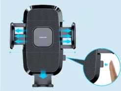 Joyroom Autotelefonhalter Mit Ausziehbarem Teleskoparm Für Armaturenbrett Und Windschutzscheibe Schwarz (JR-ZS259) -Elektronikpunkt c6398b3aa7d7286b7d7ba6579dbf55cc