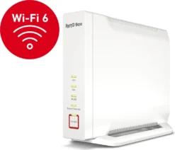 AVM FRITZ!Box 4060 - Wi-Fi 6 (802.11ax) - Tri-Band (2,4 GHz / 5 GHz / 5 GHz) - Eingebauter Ethernet-Anschluss - Weiß - Tabletop-Router