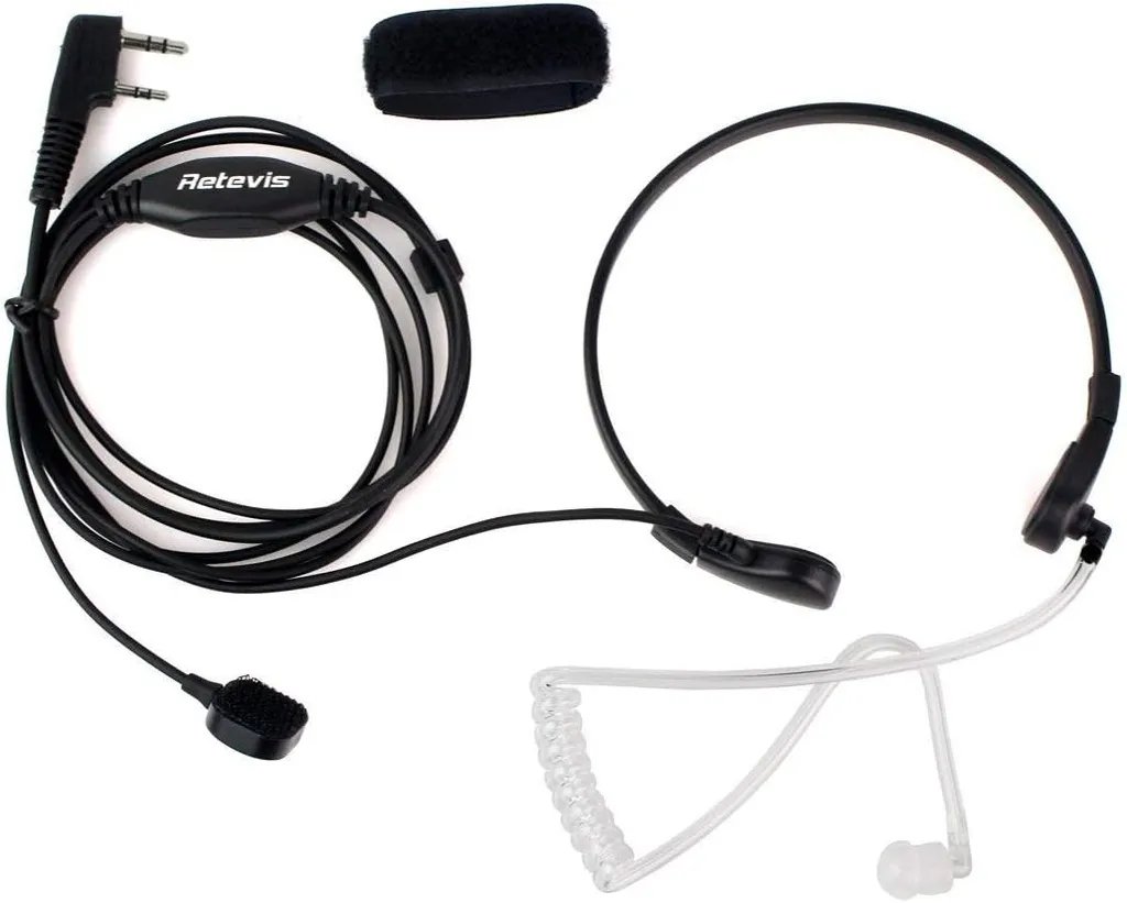 Retevis Funkgeräte Kehlkopfmikrofon Headset 2-pin PTT Kopfhörer Ohrhörer Kompatibel Mit Walkie Talkie RT24 RT27 RT622 RT28 RT617 RT618 RT619 RT46 Baofeng BF-88E UV-5R Kenwood (1 STK.) 10 Retevis Funkgeräte Kehlkopfmikrofon Headset 2-pin PTT Kopfhörer Ohrhörer Kompatibel Mit Walkie Talkie RT24 RT27 RT622 RT28 RT617 RT618 RT619 RT46 Baofeng BF-88E UV-5R Kenwood (1 STK.) – Bild 8