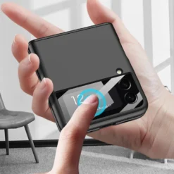 Für Samsung Galaxy Z Flip4 5G Kunststoff Flip All-inclusive Hart Cover Handy Tasche Hülle Etuis Blau -Elektronikpunkt c8cd0ef04baca7f48540804df113f5e8