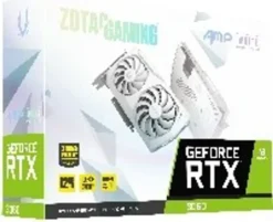Zotac GAMING GeForce RTX 3060 AMP White Edition LHR, GeForce RTX 3060, 12 GB, GDDR6, 192 Bit, 7680 X 4320 Pixel, PCI Express X16 4.0 -Elektronikpunkt c8d4a5ed0fb6280efe7beadce72e51de