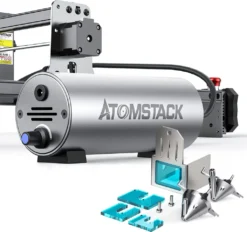 ATOMSTACK Air Assist Kit Mit 2m Rohr Für A5 Series/S10/A10 Pro/X7 Pro, Graviermaschine Zubehör Für 98% Graviermaschine Und Einfach Zu Montieren,10-30 L/min