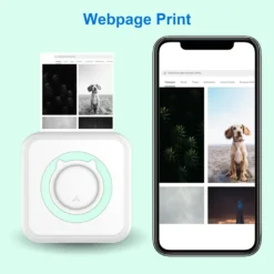 Miniprint Tragbarer Fotodrucker Für Smartphone - Mini Photo Printer - Mit Bluetooth -Elektronikpunkt c9c071ea544fd901bb9e92f54258a98d