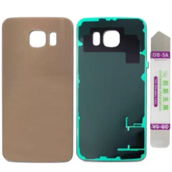 Akkudeckel Für Samsung Galaxy S6 SM-G920F Batterycover Backcover Deckel Gold