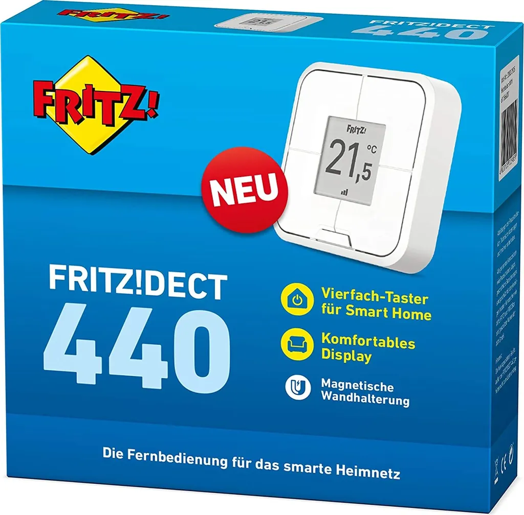 AVM FRITZ! DECT 440 - Smart-Schalter - Kabellos - DECT ULE 5 AVM FRITZ! DECT 440 - Smart-Schalter - Kabellos - DECT ULE – Bild 3