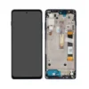 Original LCD Display Touchscreen Bildschirm Rahmen Blau Für Motorola Moto G200 XT2175 & Werkzeug