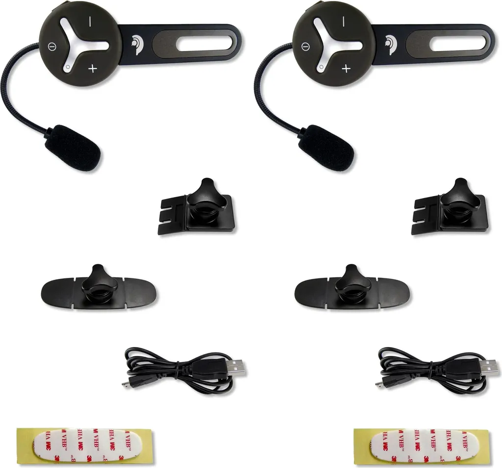 BuddyChat Duo Bluetooth Intercom Helm Headset Freisprechanlage Funkgerät 1000m 5 BuddyChat Duo Bluetooth Intercom Helm Headset Freisprechanlage Funkgerät 1000m – Bild 3