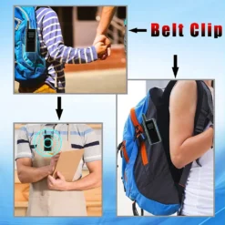 Retevis RB628 Funkgeräte, Wiederaufladbare Funkgerät Mit Hörer, PMR446 Lizenzfrei 16 Kanäle, 1500mAh, VOX, LCD-Bildschirm, CTCSS/DCS, Handheld Walkie Talkie Für Schule Restaurant (4 Stück, Schwarz) -Elektronikpunkt d17a4ddd6a2dbde1630239f44f919f20