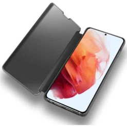 Handy Hülle Clear View Für Samsung Galaxy S22 Handy Tasche Smart Cover Case Schutzhülle Etui Schwarz 12 Handy Hülle Clear View Für Samsung Galaxy S22 Handy Tasche Smart Cover Case Schutzhülle Etui Schwarz -Elektronikpunkt d226f96a78c23509d70687553d7af26e