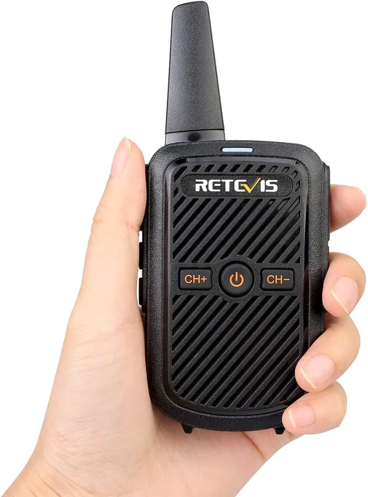 Retevis RT15 Walkie Talkie Mini, 16 CH 50 CTCSS / 208DCS, VOX, Scan, Wiederaufladbare Funkgerät, USB-Ladekabel Und Adapter, Tragbares Funkgeräte Set Für Schule Unternehmen (Schwarz, 5 Stück) 7 Retevis RT15 Walkie Talkie Mini, 16 CH 50 CTCSS / 208DCS, VOX, Scan, Wiederaufladbare Funkgerät, USB-Ladekabel Und Adapter, Tragbares Funkgeräte Set Für Schule Unternehmen (Schwarz, 5 Stück) – Bild 5