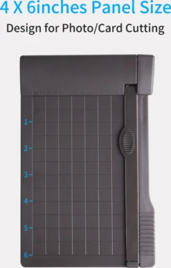 KW-triO Mini Papierschneidemaschine Guillotine Cutter 6 Zoll (160 Mm) Schnittlaenge Desktop Papierschneidemaschine Mit Sicherheitsschneidkopf Fue R Bastelpapier Fotos Karten Scrapbooking Office Home Supplies -Elektronikpunkt d48112e44467396f6184a2285e41ee6e