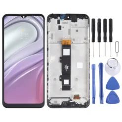 Für Motorola Moto G20 XT2128-1 XT2128-2 Display Full OLED LCD Mit Rahmen Einheit Touch Ersatzteil Reparatur Schwarz