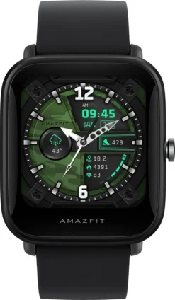 Amazfit Bip U Pro Black Smartwatch GPS 60+ Sportmodi Wasserdicht Schwarz -Elektronikpunkt d4d624ad2e82dfe74724164e737d3d13