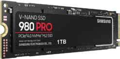 Samsung M.2 SSD 980 Pro, 1 TB, NVMe, 2280 -Elektronikpunkt d4f4a2174e156609950bbb0ddfc091a2